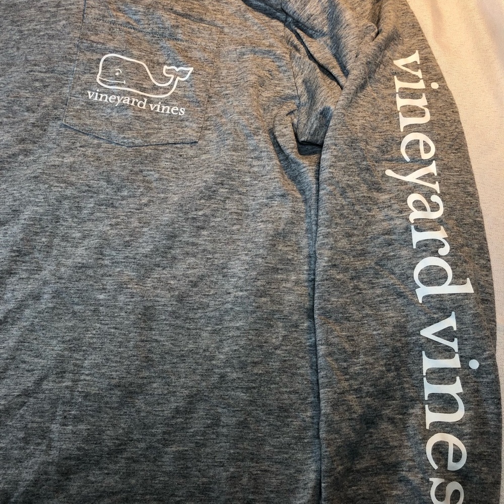 Men's vineyard vines grey hoodie